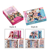 Maxbell 92Pcs Bini Lomo Card Collection Decoration Greeting Card for Fans Girls Boys Style A