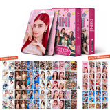 Maxbell 92Pcs Bini Lomo Card Collection Decoration Greeting Card for Fans Girls Boys Style A