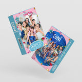 Maxbell 92Pcs Bini Lomo Card Collection Decoration Greeting Card for Fans Girls Boys Style B