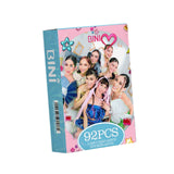 Maxbell 92Pcs Bini Lomo Card Collection Decoration Greeting Card for Fans Girls Boys Style B
