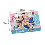 Maxbell 92Pcs Bini Lomo Card Collection Decoration Greeting Card for Fans Girls Boys Style B