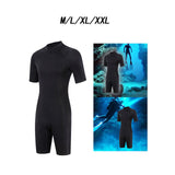 Maxbell Diving Suit Full Body Scuba Diving Shorty Wetsuit for Canoeing Surfing Women M