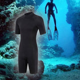 Maxbell Diving Suit Full Body Scuba Diving Shorty Wetsuit for Canoeing Surfing Women M