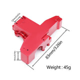 Maxbell 1/14 RC Car Under Gearbox Cover Upgrade Spare Parts for 14209 14210 Vehicles Red