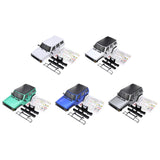 Maxbell RC Car Body Shell Sturdy with Front Rear Bumper for 1:18 RC Hobby Car Trucks Unpainted