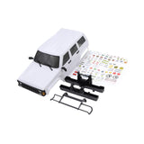 Maxbell RC Car Body Shell Sturdy with Front Rear Bumper for 1:18 RC Hobby Car Trucks Unpainted