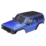 Maxbell RC Car Body Shell Sturdy with Front Rear Bumper for 1:18 RC Hobby Car Trucks Blue