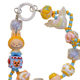 Maxbell Keychain Doll Collectible Toys Bag Pendant Doll for Boys Girls Gift Children Yellow