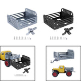 Maxbell 1:24 Scale Metal Detachable Rear Bucket DIY for Fcx24 Power Wagon Car Gray