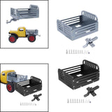 Maxbell 1:24 Scale Metal Detachable Rear Bucket DIY for Fcx24 Power Wagon Car Gray