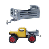 Maxbell 1:24 Scale Metal Detachable Rear Bucket DIY for Fcx24 Power Wagon Car Gray