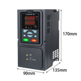 Maxbell Motor Controller Precision 3 Phase Output Variable Frequency Drive Converter 1.5kw