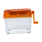 Maxbell Portable Paper Shredder Mini Hand Crank Shredder for Receipts Bills Portrait