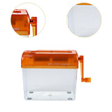 Maxbell Portable Paper Shredder Mini Hand Crank Shredder for Receipts Bills Portrait