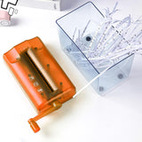 Maxbell Portable Paper Shredder Mini Hand Crank Shredder for Receipts Bills Portrait
