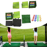 Maxbell Chipping Golf Game Mat Equipment Family Game Backyard Game 1 piece