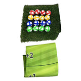 Maxbell Chipping Golf Game Mat Equipment Family Game Backyard Game 3 piece set