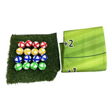 Maxbell Chipping Golf Game Mat Equipment Family Game Backyard Game 3 piece set