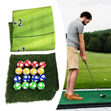 Maxbell Chipping Golf Game Mat Equipment Family Game Backyard Game 3 piece set