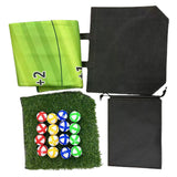 Maxbell Chipping Golf Game Mat Equipment Family Game Backyard Game 5 piece set