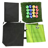 Maxbell Chipping Golf Game Mat Equipment Family Game Backyard Game 5 piece set