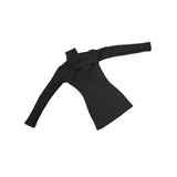 Maxbell 1:6 Scale Bodycon Retro Miniature Trendy Clothing for 12 inch Female Figures black