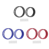 Maxbell 4 Pieces Wheel Reinforcement Rings for 1/4 Motorcycle Promoto Accessories Black