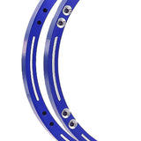 Maxbell 4 Pieces Wheel Reinforcement Rings for 1/4 Motorcycle Promoto Accessories Blue