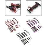 Maxbell RC Metal Shock Absorber with Pull Rod DIY Spare Parts for 1:18 Crawler Model Red