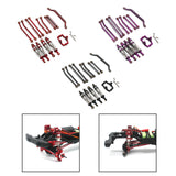 Maxbell RC Metal Shock Absorber with Pull Rod DIY Spare Parts for 1:18 Crawler Model Red