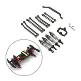 Maxbell RC Metal Shock Absorber with Pull Rod DIY Spare Parts for 1:18 Crawler Model Black