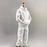 Maxbell 1/6 Pullover Hoodie Retro Outfit Costume for 12 inch Dress up Action Figures