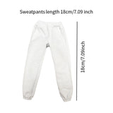 Maxbell 1/6 Sweatpants Cosplay Athletic Pants for 12'' inch Male Doll Action Figures