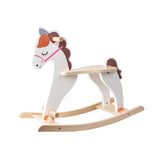 Maxbell Rocking Horse Rocking Animal Baby Wooden Ride on Toy for Baby Boys Girls Child