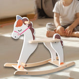 Maxbell Rocking Horse Rocking Animal Baby Wooden Ride on Toy for Baby Boys Girls Child