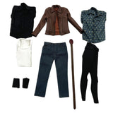 Maxbell 9 Pieces 1/6 Scale Male Clothes Suit Jacket Pants for 12" Male Action Figure