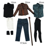 Maxbell 9 Pieces 1/6 Scale Male Clothes Suit Jacket Pants for 12" Male Action Figure