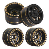Maxbell 4 Pieces Wheel Rims Professional 1 inch for 1:8 SCX24 RC Crawler Car Vehicle