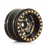 Maxbell 4 Pieces Wheel Rims Professional 1 inch for 1:8 SCX24 RC Crawler Car Vehicle