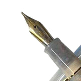 Maxbell Piston Fountain Pen Ef0.5mm Acrylic Piston Filling Pen for Signatures Writing colorful