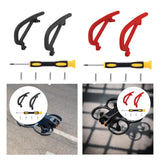 Maxbell Drone Gimbal Bumper Lens Safe Bumper Drone Accessories for Drone Accessories black