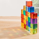 Maxbell Rainbow Building Blocks Set Smooth Stacking Toy for Boys Girls Kids Toddlers