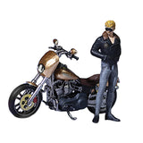 Maxbell 1/64 Scale Locomotive Man Figure Miniature Painted Figure for Diorama Layout