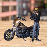 Maxbell 1/64 Scale Locomotive Man Figure Miniature Painted Figure for Diorama Layout