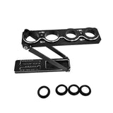 Maxbell Shock Absorber Bracket RC Car Shockproof Stand Black Metal Parts Replacement