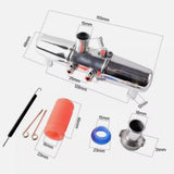 Maxbell RC Car Exhaust Pipe Repair Part Professional Spare Part for 1/8 Scale RC Car