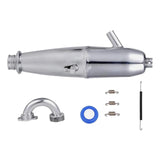Maxbell RC Car Exhaust Pipe Stable Accessories Easy to Install Spare Part for 1/8 RC