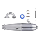 Maxbell RC Car Exhaust Pipe Stable Accessories Easy to Install Spare Part for 1/8 RC