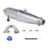 Maxbell RC Car Exhaust Pipe Stable Accessories Easy to Install Spare Part for 1/8 RC