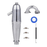Maxbell RC Car Exhaust Pipe Stable Accessories Easy to Install Spare Part for 1/8 RC